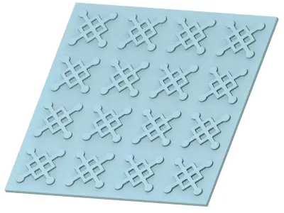 Classic Outdoor Tiles 3D print model purchase