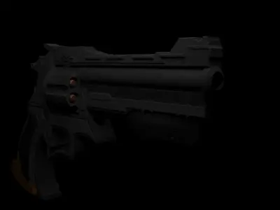 Sci-Fi model gun 3D model