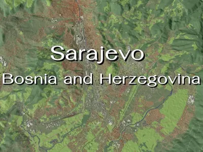 Capital cities in Europe set 03 3D Model Pack