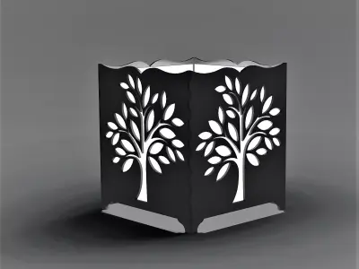 HOME DECOR LAMP 3D model