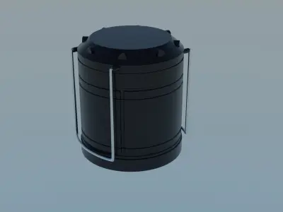 Lantern camping 3D model
