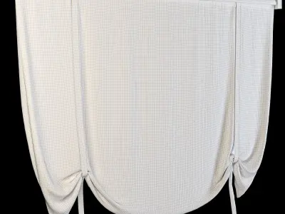 Tie Up Shade Low-poly 3D model