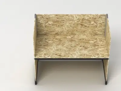 Vitra Hack Low-poly 3D model