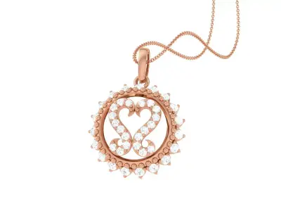 Diamond Pendant 3D print model