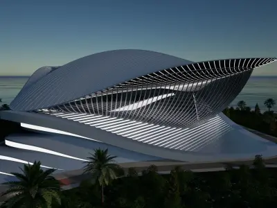 Parametric Architecture 3D model