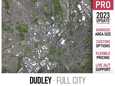 Dudley Low-poly 3D model