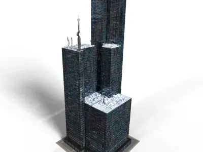 City Building 2 3D model