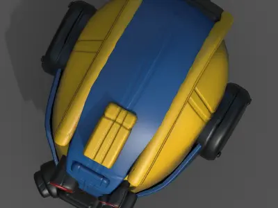 Helmet scifi fantasy futuristic military Scifi  Low-poly 3D model order