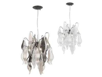 79319x Vetro Lightstar Chandelier 3D model