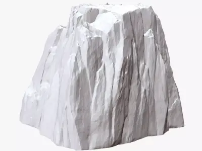 3D Mountain rock Zbrush sculpt 3D model