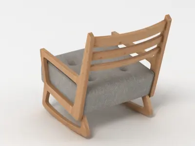 Oliver Armchair 3D model