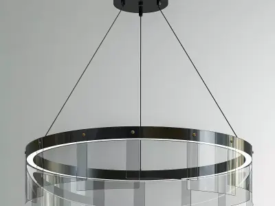 Tech Lighting Stratos Chandelier 3D model purchase