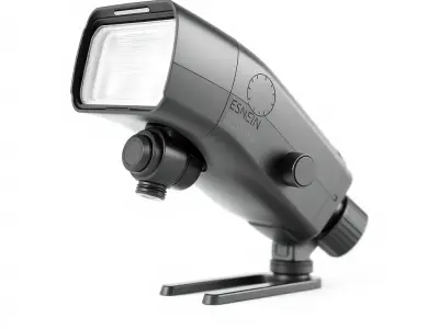 Wireless Flash Unit with Bounce Head model pack Low-poly 3D model