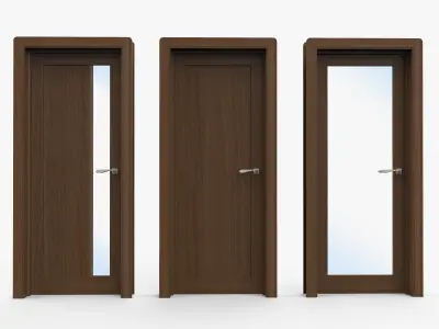 Interior door Papa Carlo 3D model