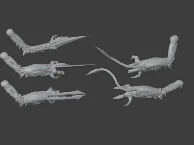 IMPERIAL GUARD FROM THE HIVE 3D print model