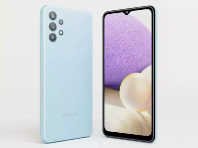 samsung galaxy a32 3D model