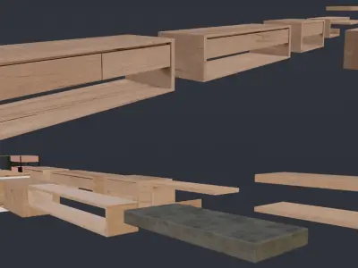 Sink pack 3D model