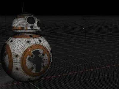 Unified bb 8 3D model 3D model