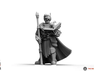 Feudal Guard - Master of Strategy 3D print model