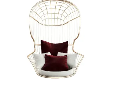 hanging chair 3D model get