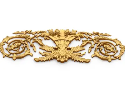 Classic decor ornament 55 3D print model