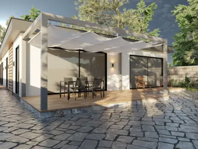 Modern House 3D model 45