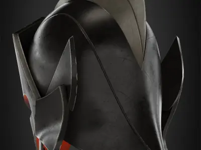 Star Wars Darth Bane Helmet for Cosplay 3D print model