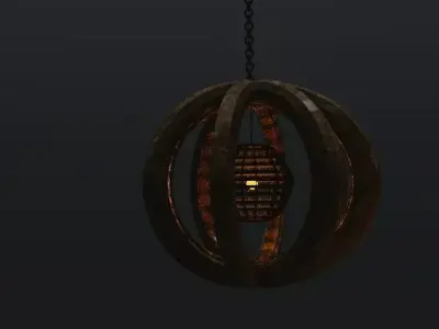 outdoor chandelier  Free 3D model