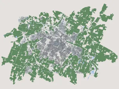Modena City Italy 3D model