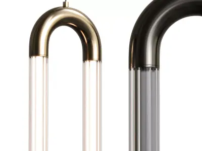 Aromas del Campo Iman Linear Pendant Lamp 3D model