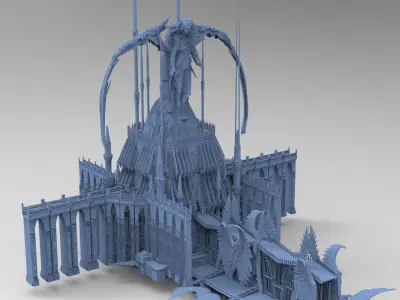 Desert ancient crusades angel arch  3D model