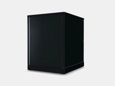 NORDLI Chest of 2 drawers 3 Low-poly 3D model