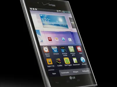 LG Intuition VS950 Low-poly 3D model