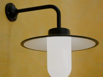 Barn Lamp 3D model