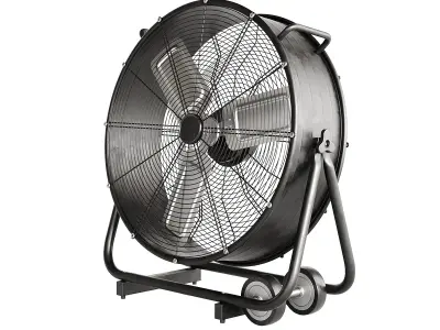 Industrial fans 3D model