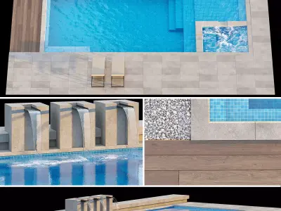 Pool 01 3D model