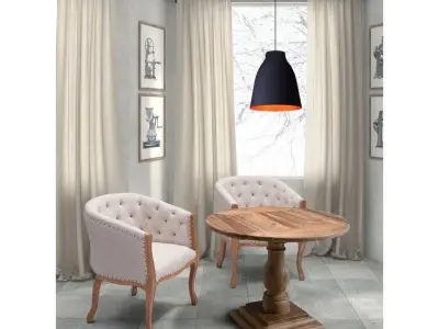 Curtsinger 1 - Light Single Bell Pendant Free 3D model