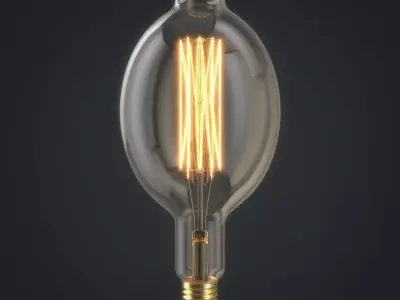 Light bulb 24 3D model
