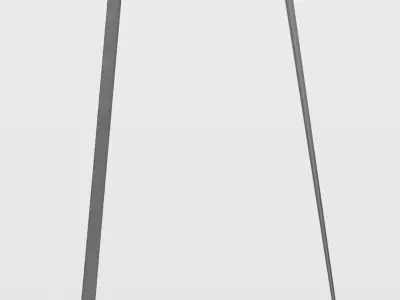 FUTURISTIC FLOOR LAMP 3D model