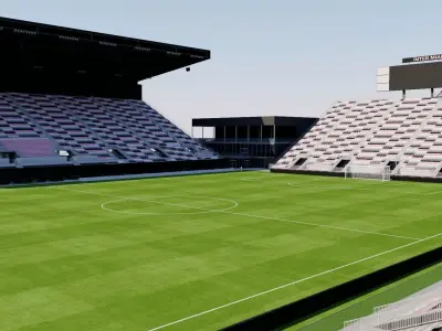 Chase Stadium - Inter Miami CF USA 3D model