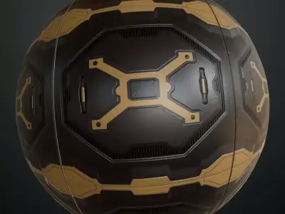 Metal Plate PBR Seamless Texture