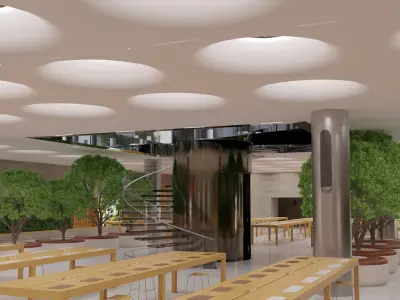 apple store 3D model