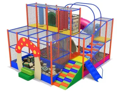 Indoor Playground 3D model