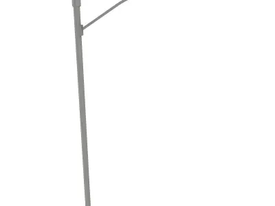 Streetlight street lamp 3D model