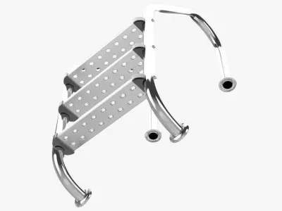 Pool Ladder 1 3D model buy