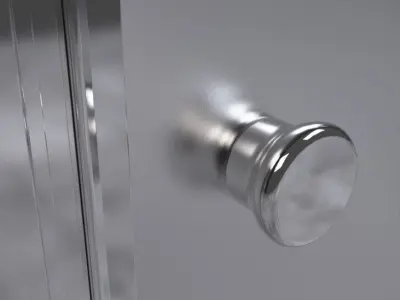 Glass Door  3D model