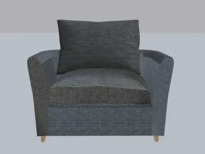 Small sofa 3D model