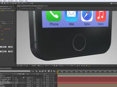 Apple iPhone 5s for Element 3D 3D model