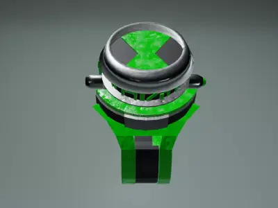 Ben 10 Alien Force Omnitrix Watch 3D model