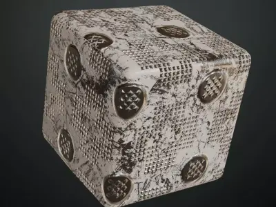 White Weared Metal Plate PBR Seamless Texture
